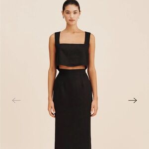 Posse Alice Crop Top. Size M